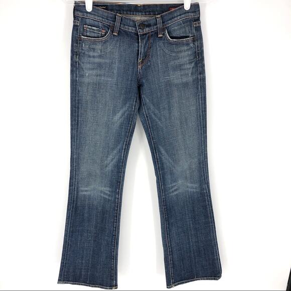 Citizens of Humanity Kelly Low Waist Bootcut Stretch Y2K Denim Size 25 - Picture 1 of 12